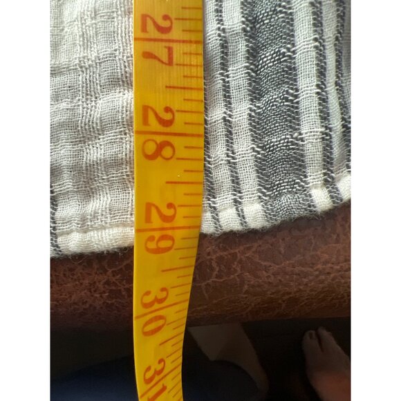 Aerie Striped Lightweight Open Front Kimono Swim Coverup Cape One Size - Picture 4 of 8